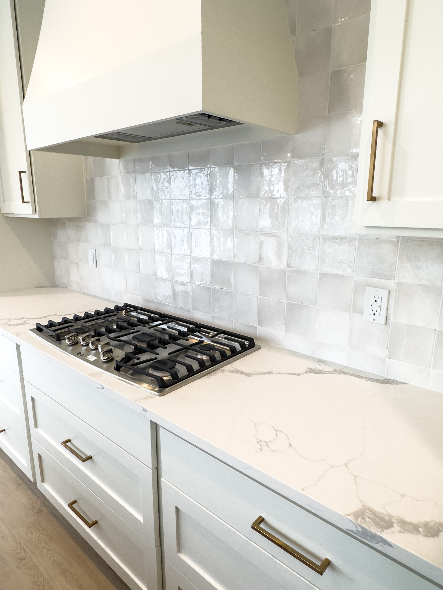 Cooktop & Zellige Backsplash